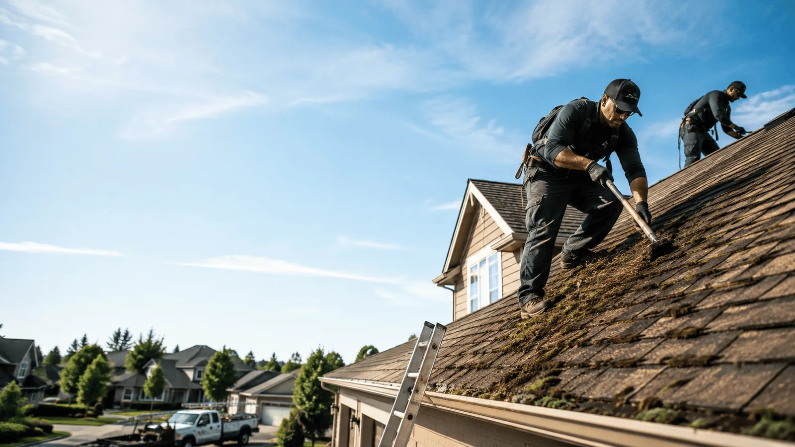 Roof Moss Removal in Chattanooga, TN near me